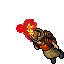 Flame Rocketeer - Kobieta
